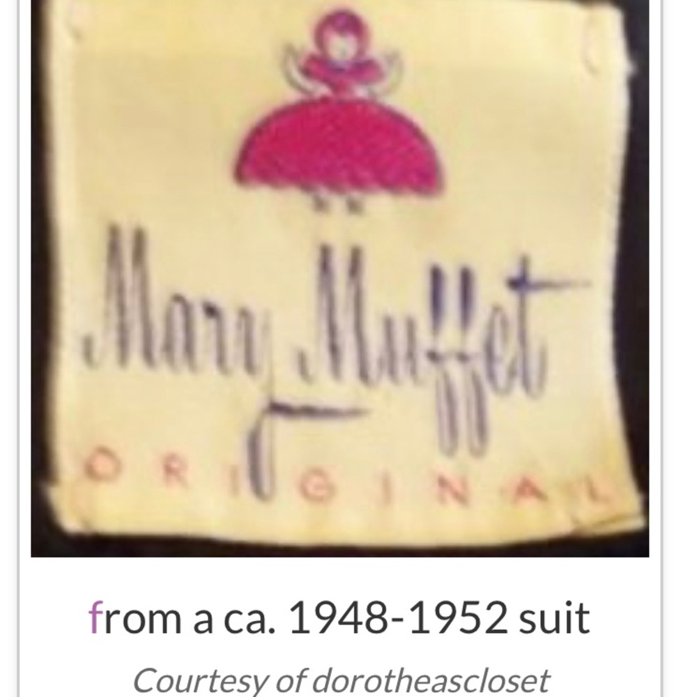 1950s! Mary Muffet Formal 2 piece dress Barbie dress for adult - Picture 4 of 17